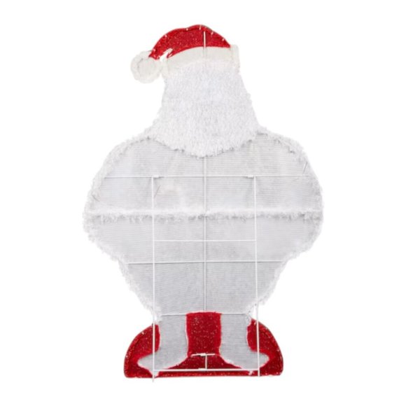 3.3 Ft Lighted BUMBLE Abominable Snowman Christmas Decor Flat-tastic Collapsible - Picture 2 of 8